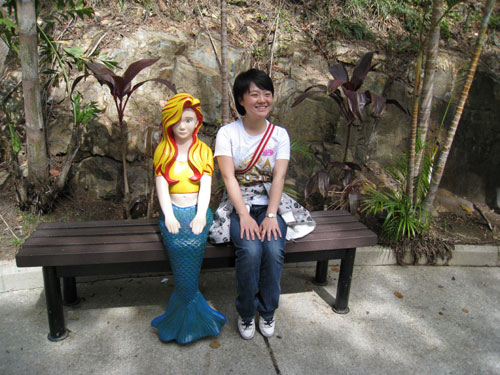 海洋公园的美人鱼姐妹