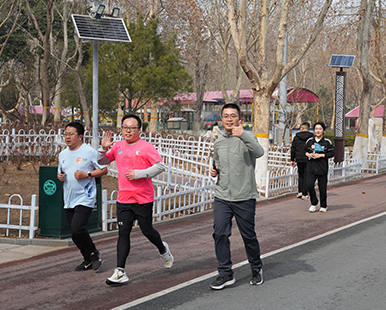 石家庄奔跑的勇士们